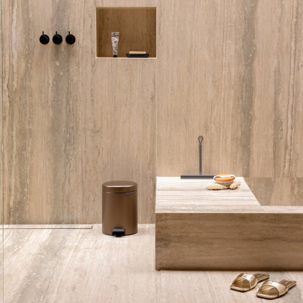 Brabantia NewIcon odpadkový koš 5 l hnědá 255229