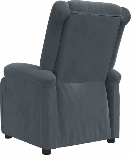 VidaXL Polohovací křeslo samet [342399] Barva: Růžová