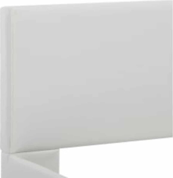 VidaXL Rám postele s LED světlem umělá kůže 90 x 200 cm [285492] Barva: Šedá