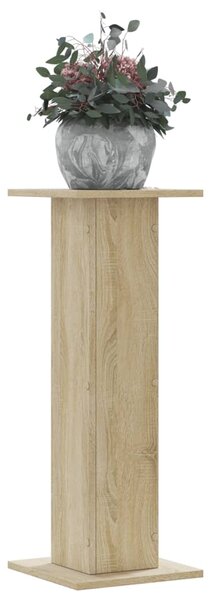 Stojany na rostliny 2 ks dub sonoma 30 x 30 x 80 cm kompozit