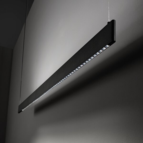 Ideal Lux Závěsné LED svítidlo STEEL, 35W, d. 120 cm, CRI90 Barva: Bílá