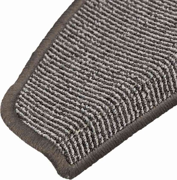 VidaXL Kobercové nášlapy na schody 15 ks 65 x 21 x 4 cm [149854] Barva: světle hnědá
