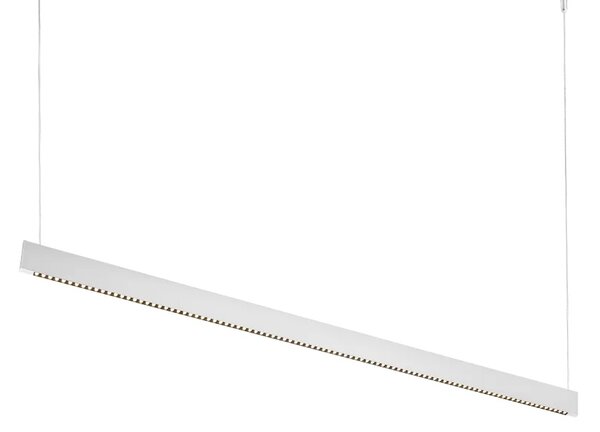 Ideal Lux Závěsné LED svítidlo STEEL, 35W, d. 120 cm, CRI90 Barva: Bílá