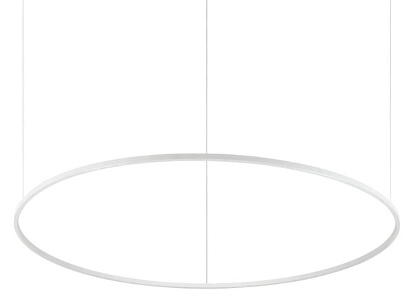 Ideal Lux Závěsné LED svítidlo ORACLE SLIM, 77W, ø 150 cm, CRI90 Barva: Bílá