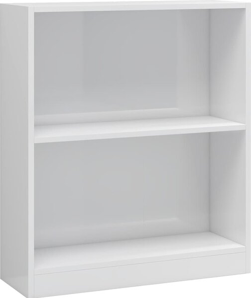 VidaXL Knihovna 60 x 24 x 76 cm kompozitní dřevo [800863] Barva: Betonová šedá