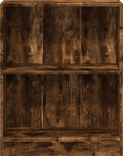 VidaXL Knihovna 60 x 24 x 76 cm kompozitní dřevo [800863] Barva: Betonová šedá