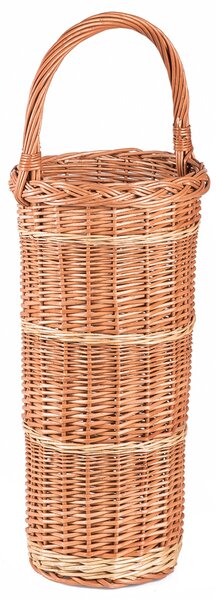 Koš na deštníky proutěný Duha I. průměr 27 x v.52/72(cm)