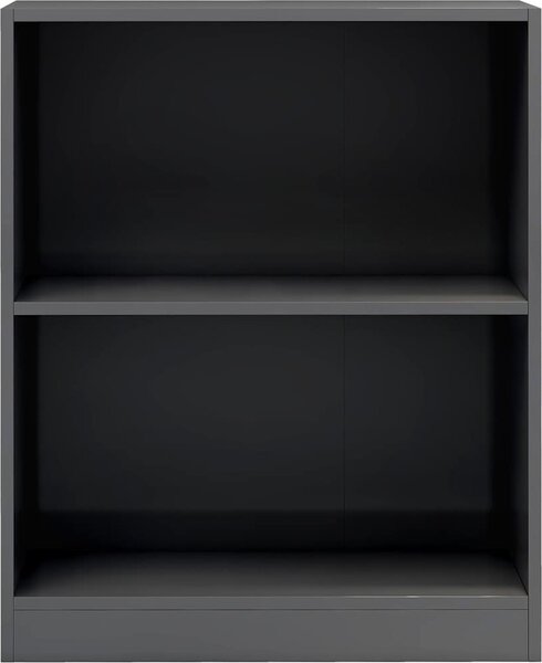 VidaXL Knihovna 60 x 24 x 76 cm kompozitní dřevo [800863] Barva: Betonová šedá