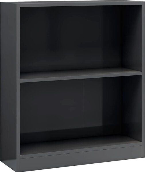 VidaXL Knihovna 60 x 24 x 76 cm kompozitní dřevo [800863] Barva: Betonová šedá