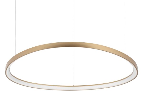 Ideal Lux Závěsné LED svítidlo GEMINI, 78W, d. 105 cm, CRI90 Barva: Černá