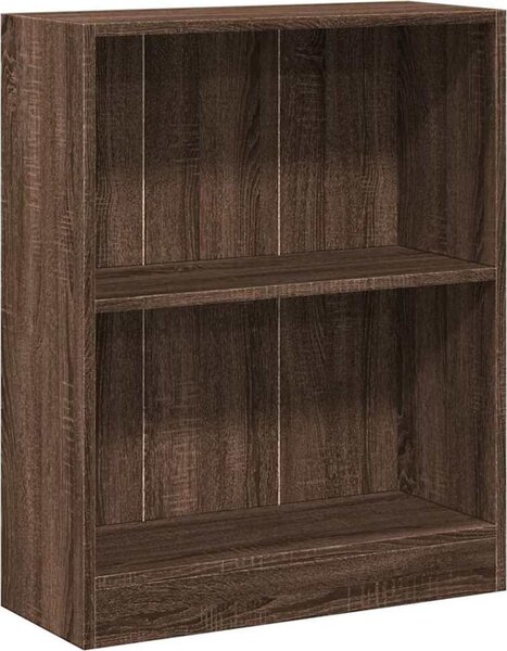 VidaXL Knihovna 60 x 24 x 76 cm kompozitní dřevo [800863] Barva: Betonová šedá