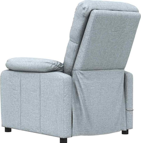 VidaXL Masážní křeslo textil [348297] Barva: Černá