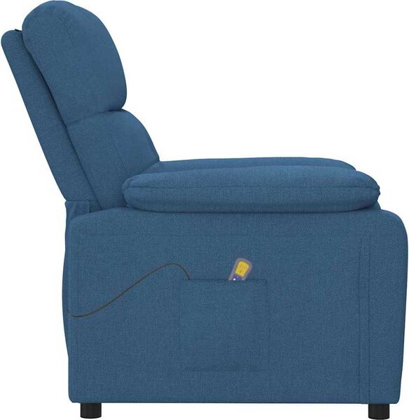 VidaXL Masážní křeslo textil [348297] Barva: Černá