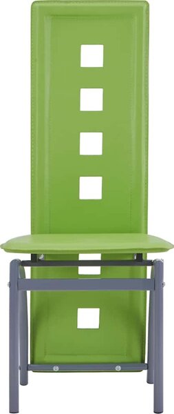 VidaXL Jídelní židle 6 ks umělá kůže [274309] Barva: Bílá