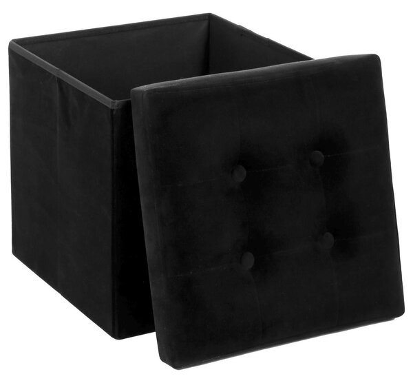 ATMOSPHERA Taburet Adaline Black 38x38 cm