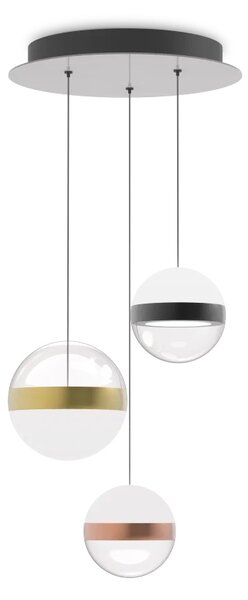 Ideal Lux Závěsné LED svítidlo GALAXY, 29W, ø 25 cm, CRI80