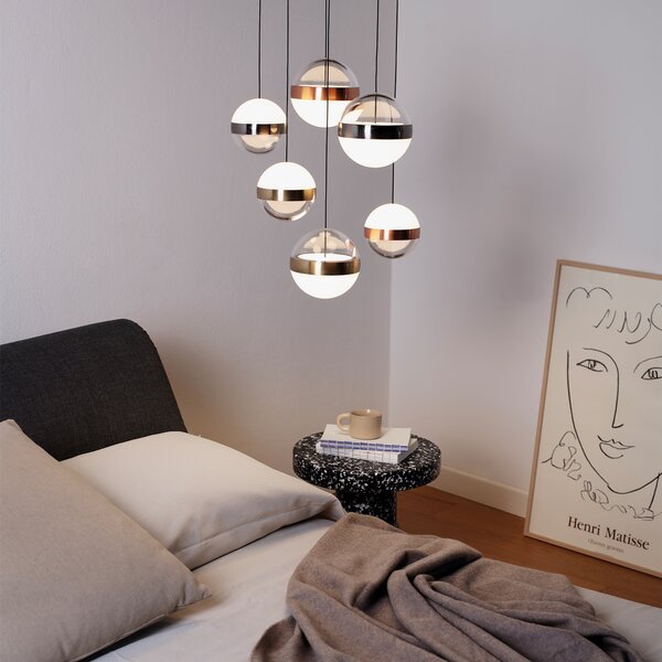 Ideal Lux Závěsné LED svítidlo GALAXY, 29W, ø 25 cm, CRI80