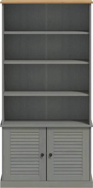 VidaXL Knihovna VIGO 85 x 35 x 170 cm masivní borové dřevo [353197] Barva: Hnědá