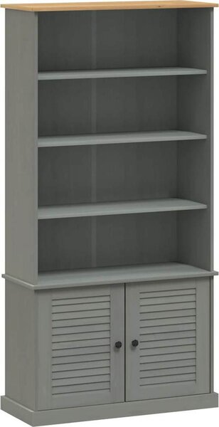 VidaXL Knihovna VIGO 85 x 35 x 170 cm masivní borové dřevo [353197] Barva: Hnědá