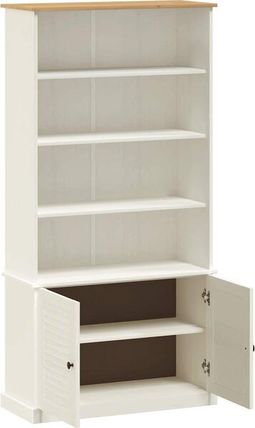 VidaXL Knihovna VIGO 85 x 35 x 170 cm masivní borové dřevo [353197] Barva: Hnědá