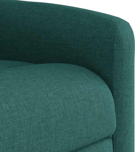 VidaXL Masážní polohovací křeslo textil [4015558] Barva: Tmavě šedá