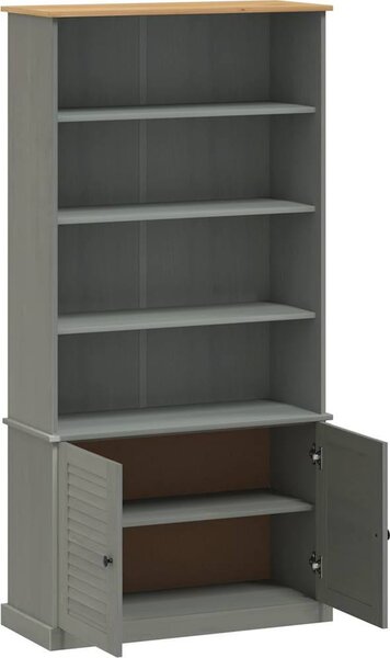 VidaXL Knihovna VIGO 85 x 35 x 170 cm masivní borové dřevo [353197] Barva: Hnědá
