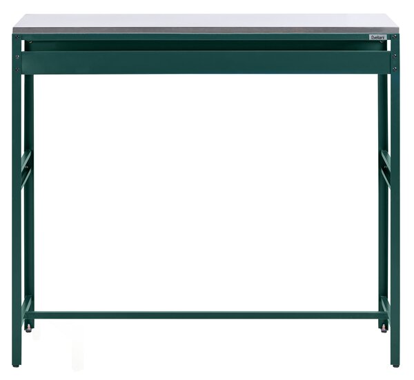 Venkovní barový stůl MAENZA 120 cm 40 cm Kov Zelená