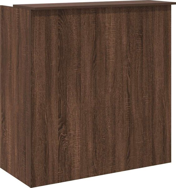 VidaXL Recepční stůl 100x50x103,5 cm kompozitní dřevo [3324166] Barva: Bílá