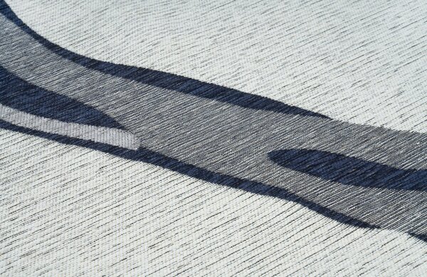 Fargotex Modro-bílý koberec Orion 160 x 230 cm
