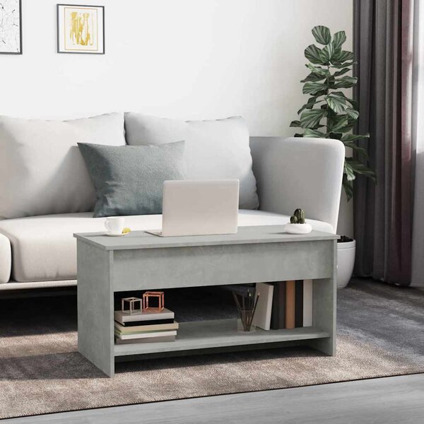VidaXL Konferenční stolek 102 x 50 x 52,5 cm kompozitní dřevo [809647] Barva: Bílá