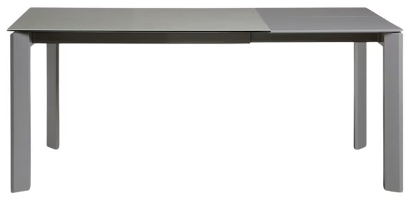 Šedý keramický rozkládací jídelní stůl Kave Home Axis IV. 120/180 x 80 cm