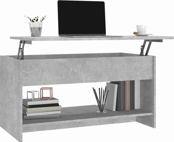 VidaXL Konferenční stolek 102 x 50 x 52,5 cm kompozitní dřevo [809647] Barva: Bílá