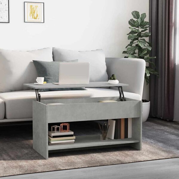 VidaXL Konferenční stolek 102 x 50 x 52,5 cm kompozitní dřevo [809647] Barva: Bílá