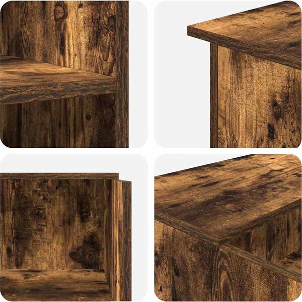 VidaXL Recepční stůl 100x50x103,5 cm kompozitní dřevo [3324166] Barva: Bílá