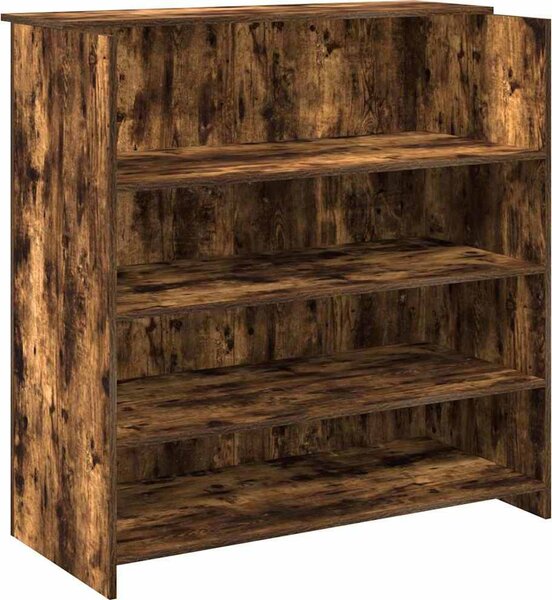 VidaXL Recepční stůl 100x50x103,5 cm kompozitní dřevo [3324166] Barva: Bílá