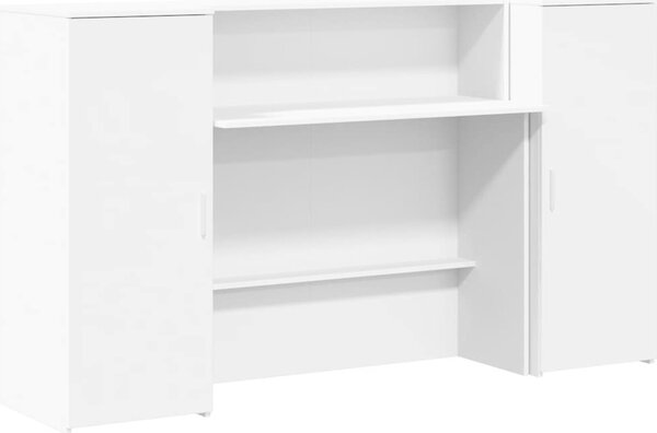 VidaXL Recepční stůl 180x50x103,5 cm kompozitní dřevo [3324208] Barva: kouřový dub