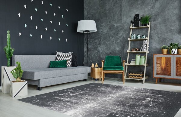 Fargotex Šedý koberec Galaxy 160 x 230 cm