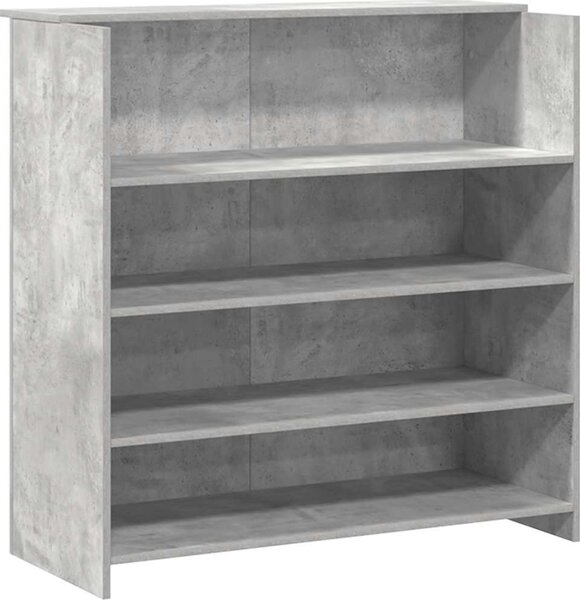 VidaXL Recepční stůl 180x50x103,5 cm kompozitní dřevo [3324172] Barva: Betonová šedá