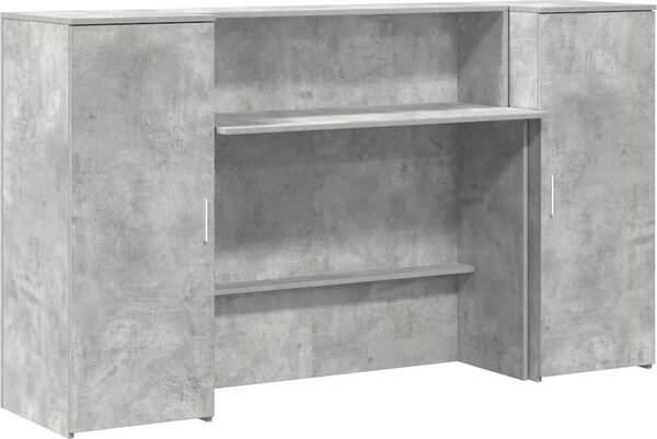VidaXL Recepční stůl 180x50x103,5 cm kompozitní dřevo [3324208] Barva: kouřový dub