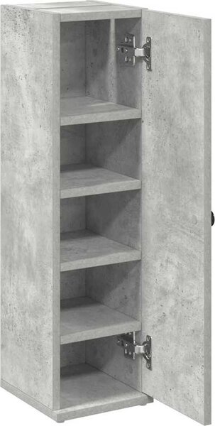 VidaXL Koupelnová skříňka s držákem rolí 20,5 x 22 x 72 cm [858518] Barva: Černá