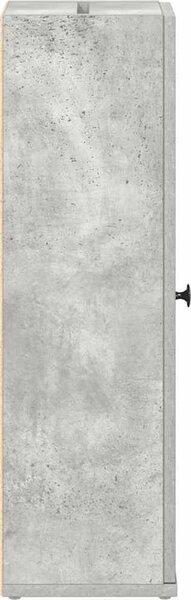 VidaXL Koupelnová skříňka s držákem rolí 20,5 x 22 x 72 cm [858518] Barva: Černá