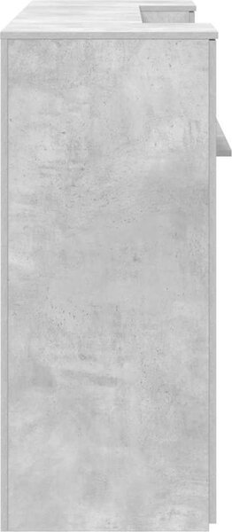 VidaXL Recepční stůl 180x50x103,5 cm kompozitní dřevo [3324208] Barva: kouřový dub