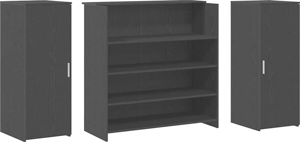 VidaXL Recepční stůl 180x50x103,5 cm kompozitní dřevo [3324172] Barva: Betonová šedá