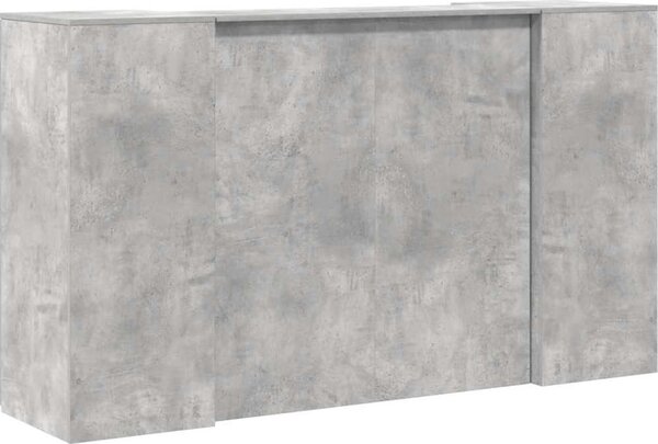 VidaXL Recepční stůl 180x50x103,5 cm kompozitní dřevo [3324208] Barva: kouřový dub