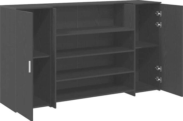 VidaXL Recepční stůl 180x50x103,5 cm kompozitní dřevo [3324172] Barva: Betonová šedá