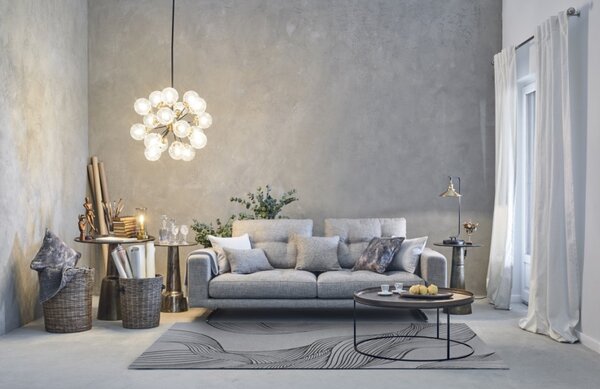 Fargotex Šedý koberec Lipari 160 x 230 cm