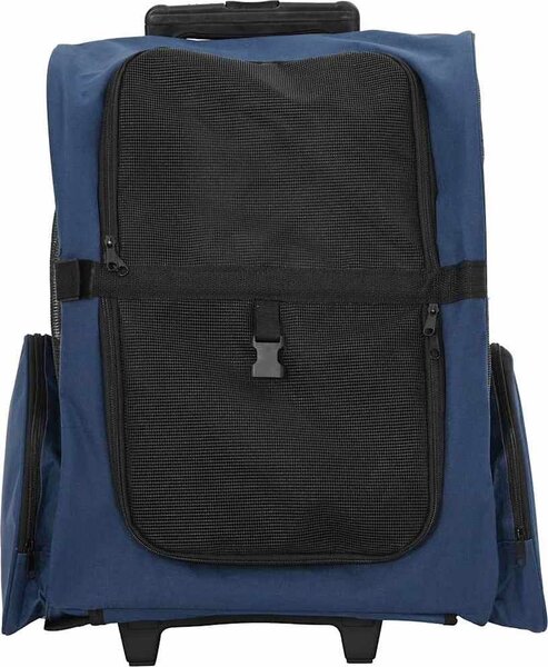 VidaXL Vozík pro domácí mazlíčky 3 v 1, design, barva, 48 x 32 x (57-106) cm, oxfordská látka [42007371] Barva: Šedá
