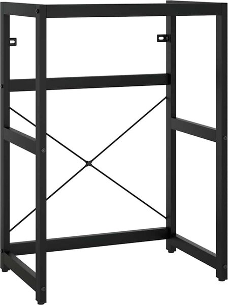 VidaXL Koupelnový rám s vestavěným umyvadlem železo [3101386] Barva: Bílá