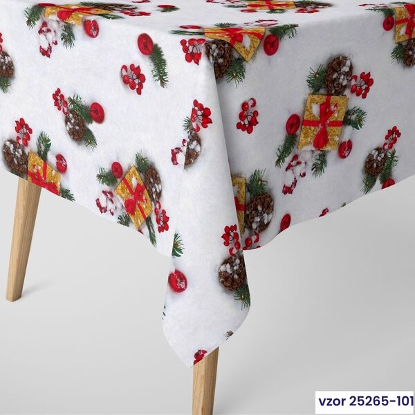 Vánoční role dekorační látky 150 25263-101 Soft
