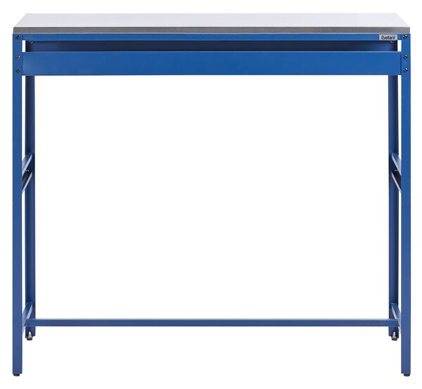 Venkovní barový stůl MAENZA 120 cm 40 cm Kov Modrá